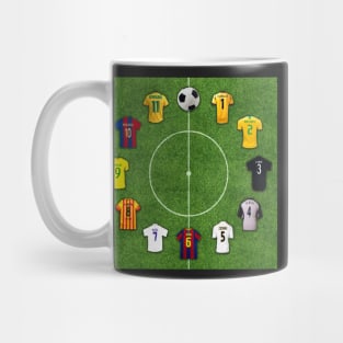 legend football players 2000 soccer fussball Mug